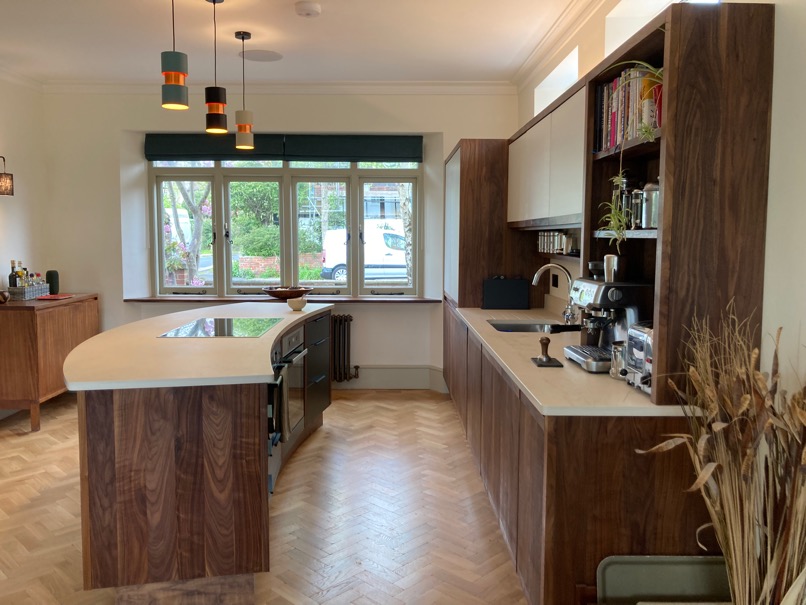birch plywood kitchen drawers